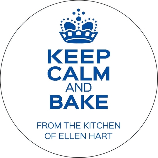 Keep Calm and Bake Gift Stickers
